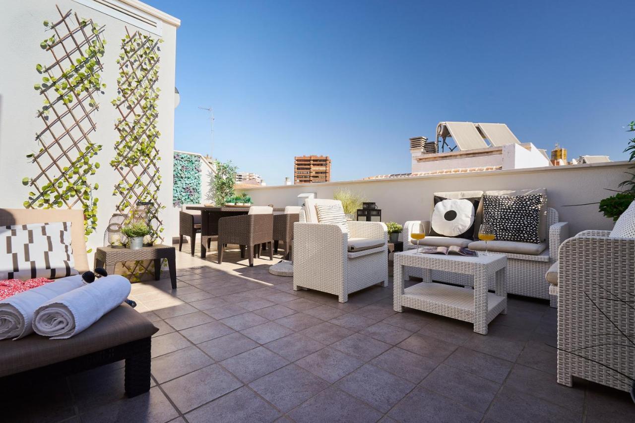 Studio Deluxe With Shared Roof Terrace Малага Екстер'єр фото